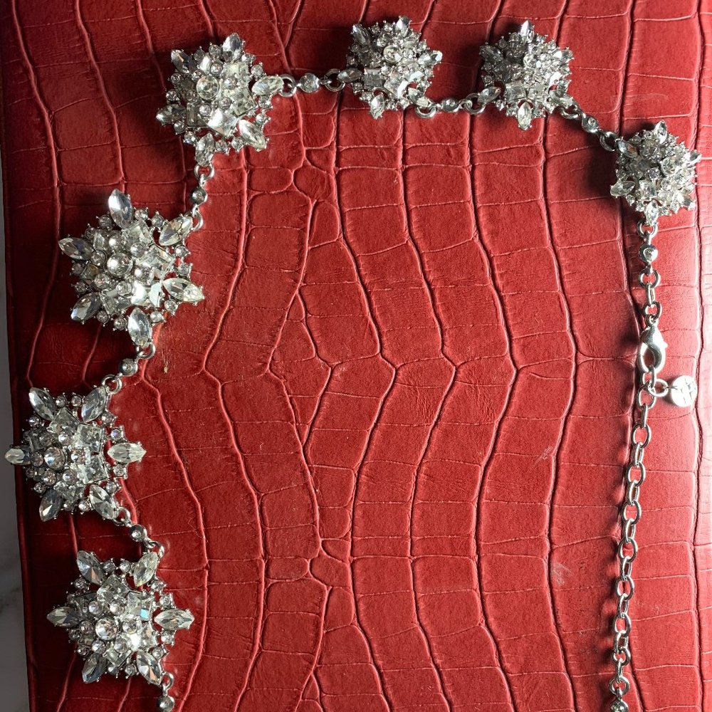 Talbot Rhinestone  Evening Necklace